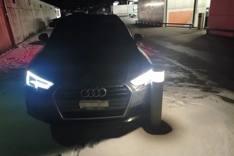 Buchs/Trübbach SG – Betrunken nach Unfall im Auto eingeschlafen