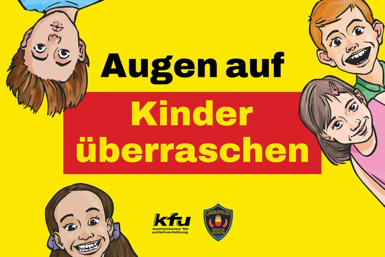 Fürstentum Liechtenstein – Kinder unterwegs – Polizei sensibilisiert für sichere Schulwege