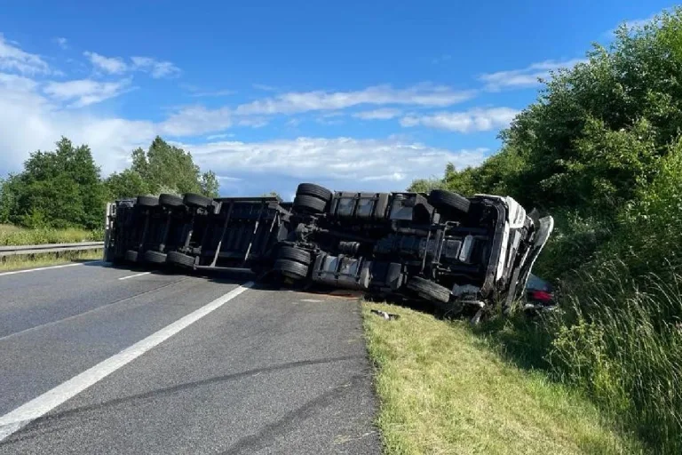 A19 Malchow – Schwerer Unfall eines Sattelzuges