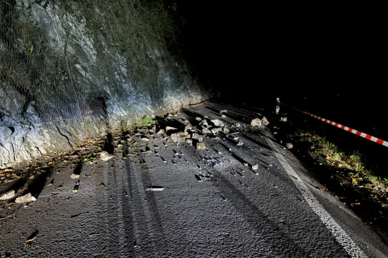 Vaduz FL – Frommenhausstrasse nach Steinschlag wieder freigegeben