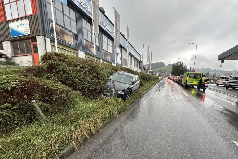 Herisau AR - Verkehrsunfall zwischen zwei Autos
