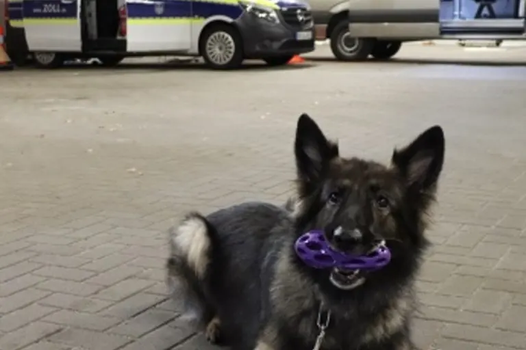 Bremen - Zollhund "Nanny" zwölfmal fündig geworden