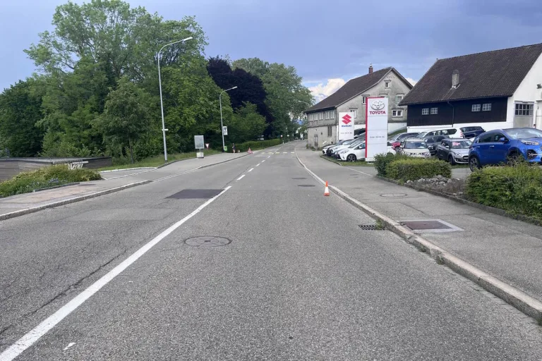Rorschacherberg SG - Velofahrer bei Auffahrkollision verletzt