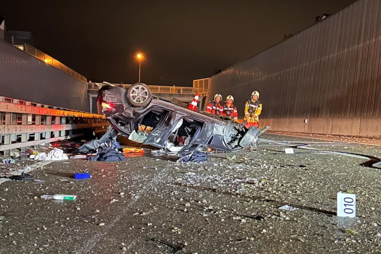A51 Bülach ZH – Festnahmen nach Verkehrsunfall auf der Autobahn