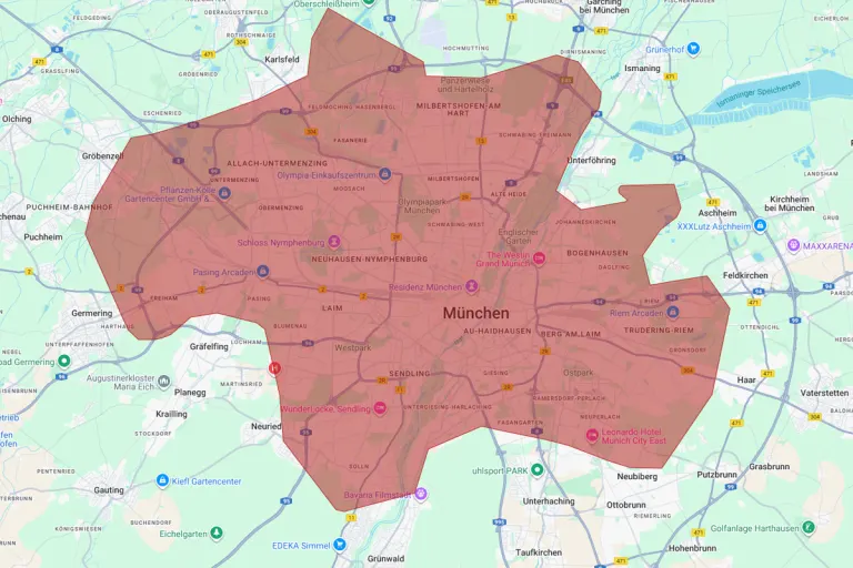München BY – Warnmeldung wegen Sprengstoffdrohung für Innenstadt