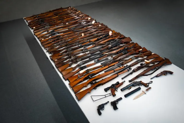Semsales FR – 64-Jähriger hortet haufenweise illegale Waffen – Siebzig Waffen beschlagnahmt