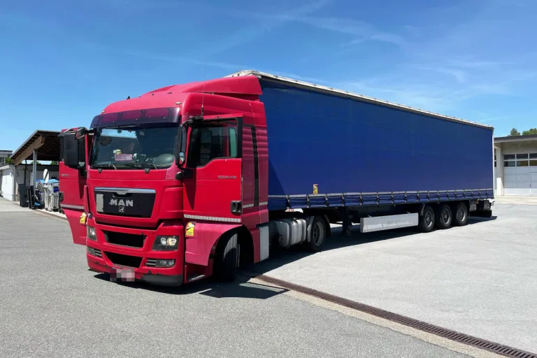 Thal SG – Lastwagen mit massiven Mängeln angehalten