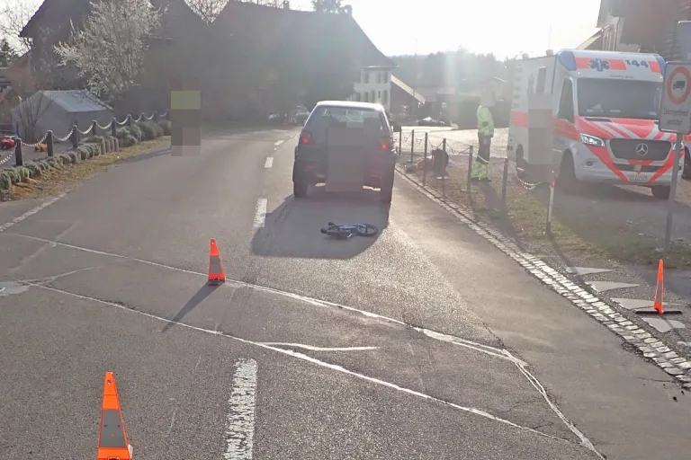 Homburg TG – Kind bei Unfall schwer verletzt