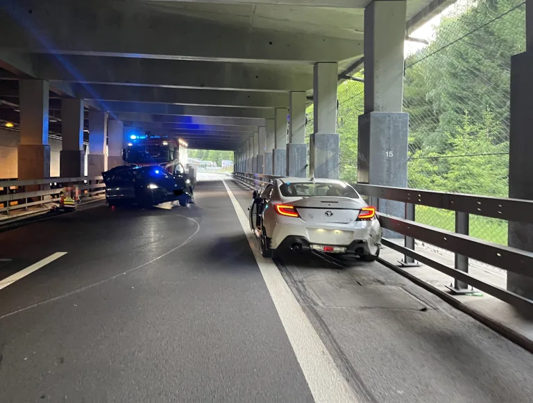 Göschenen UR – Schwerer Unfall kurz nach Gotthardtunnel