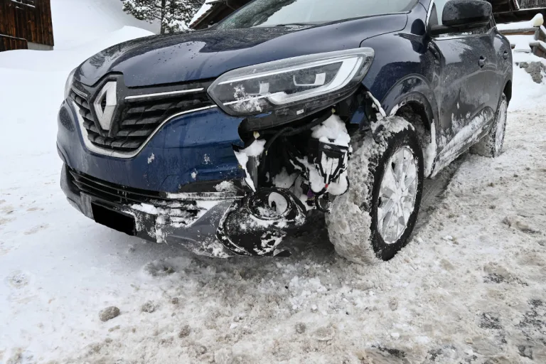 Triesenberg – Kollision bei Überholmanöver