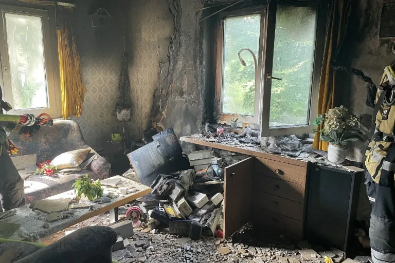 Binningen BL - Wohnung in Mehrfamilienhaus von den Flammen zerstört