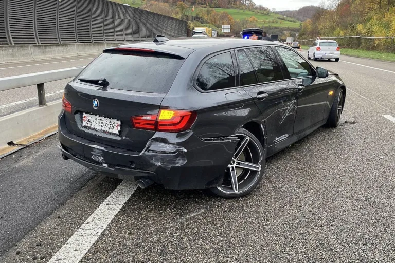 A2 Zunzgen BL – Unbekannter Lastwagen verursacht Verkehrsunfall und fährt weiter
