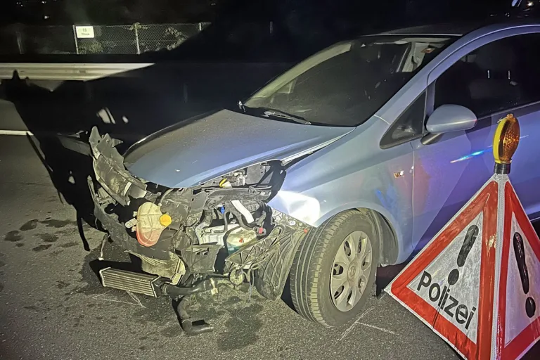 A2 Eich LU – Drei Verletzte bei Selbstunfall