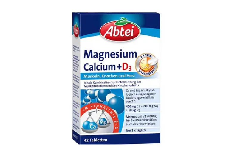 Gesundheitsgefahr - Abtei-Tabletten mit Magnesium und Calcium zurückgerufen