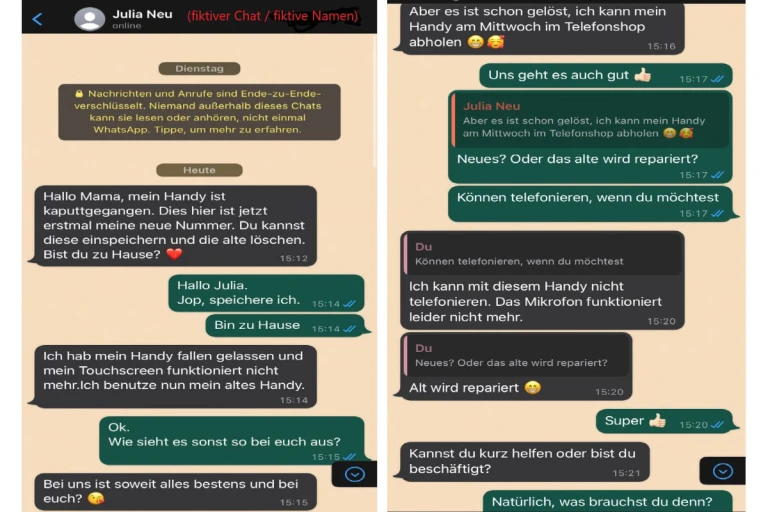 Diepholz – WhatsApp Betrugsmasche – Täter geben sich als Kinder aus und fordern, eine Überweisung zu tätigen