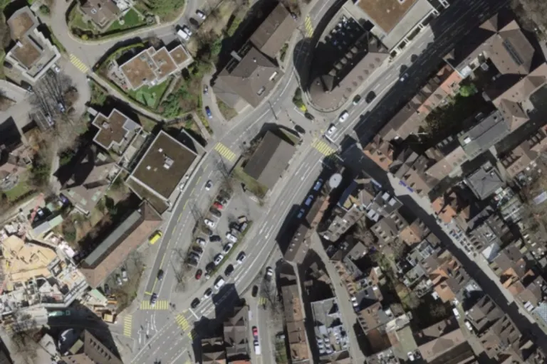 St. Gallen - Auffahrkollision auf dem Blumenbergplatz