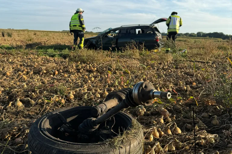 Steddorf NI – Ein Toter und drei Schwerverletzte nach Unfall