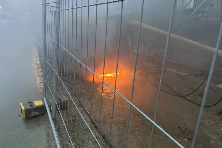 Gossau SG - Brand auf Baustelle