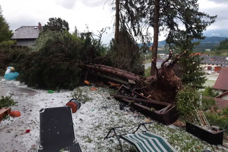 Ohlsdorf - Hagelunwetter
