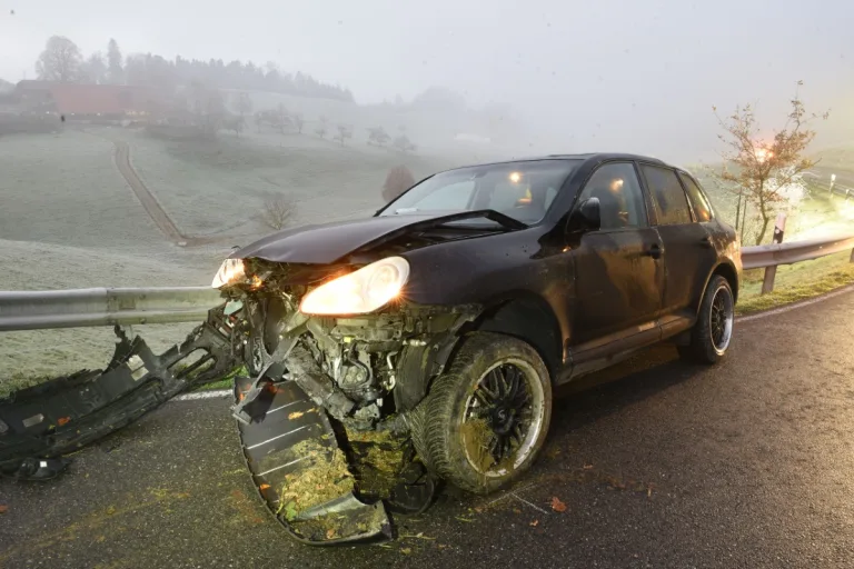 Roggliswil LU - Strasse nach Selbstunfall gesperrt