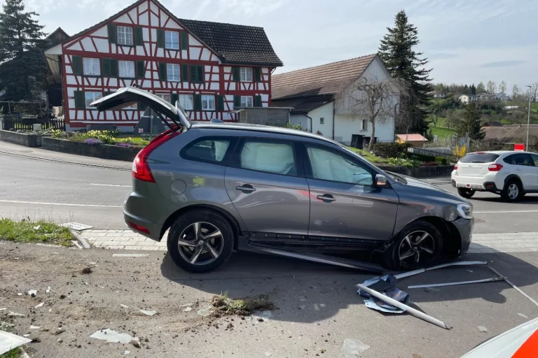 58-Jähriger in Amlikon-Bissegg unter Alkoholeinfluss verunfallt