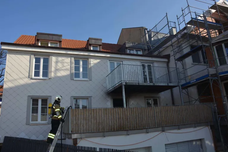 Niedergösgen SO - Wohnung nach Brand unbewohnbar