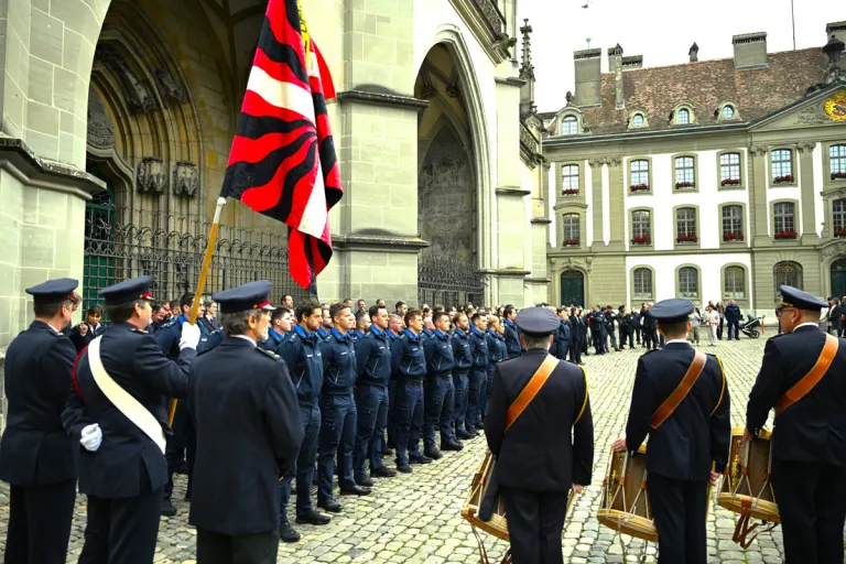 Kanton Bern - Feierliche Zeremonie im Berner Münster