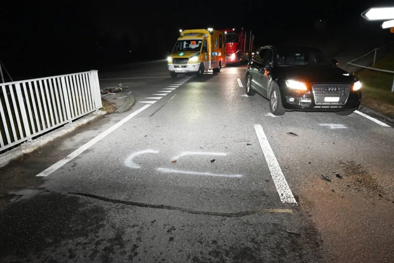Gossau SG – Kollision im Kreuzungsbereich