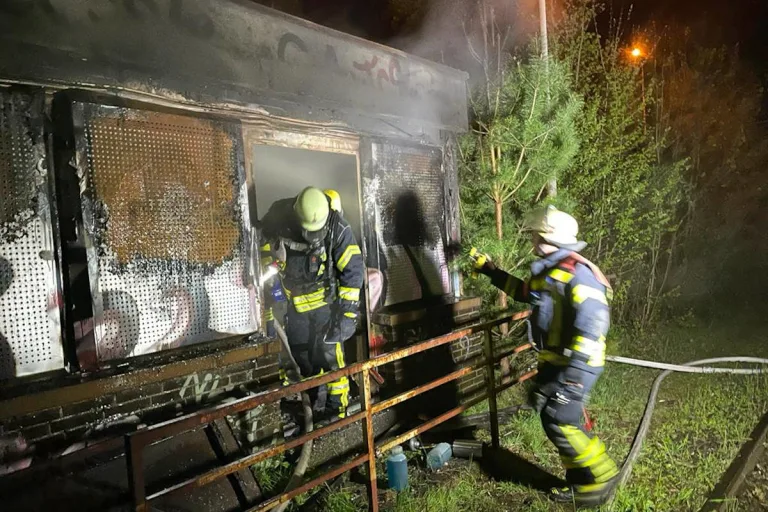 Celle – Feuer in ehemaligem Stellwerk
