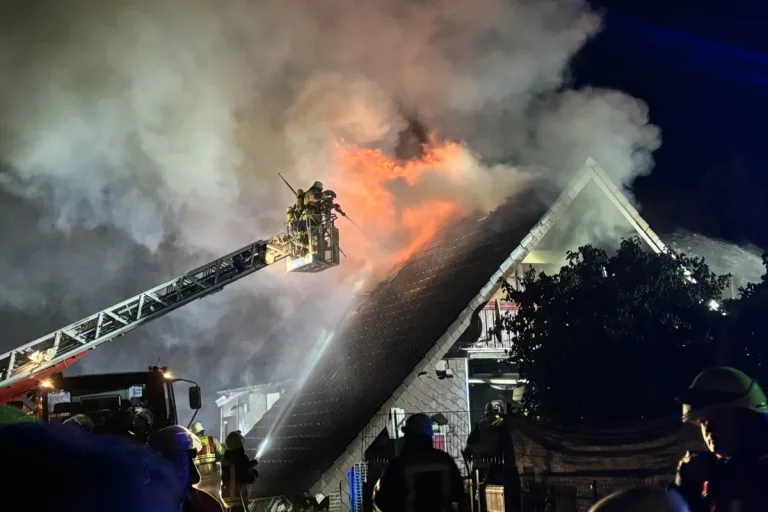 Fintel - Einfamilienhaus bei Brand zerstört 