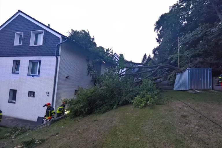 Sprockhövel NW – Mehrere Feuerwehreinsätze nach Sturm