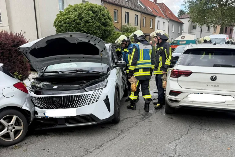 Bochum – Unfall mit fünf Autos und Verletzten