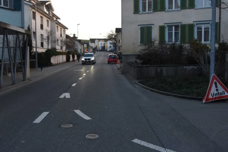 Mörschwil SG - Unfall unter Alkoholeinfluss