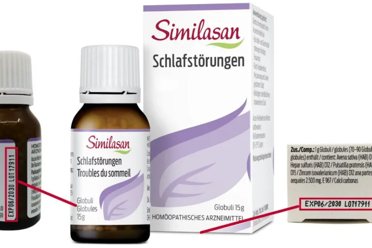 Rückruf von Similasan Schlafstörungen Globuli