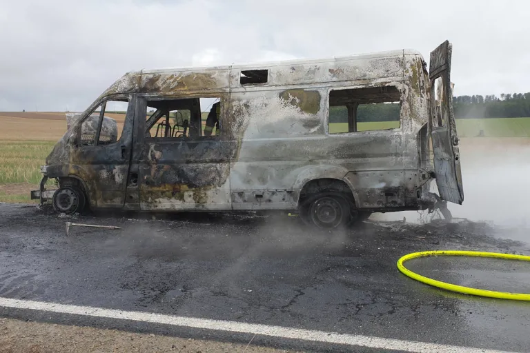 Eichsfeld – Brand eines Wohnmobils