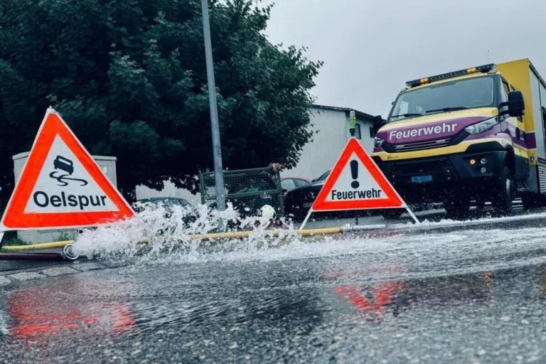 Dauerregen im Kanton Zürich sorgt für mehrere Einsätze