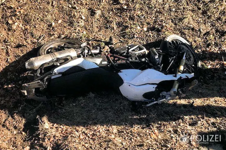 Hochspeyer - Motorrad kollidiert mit Hirschkuh