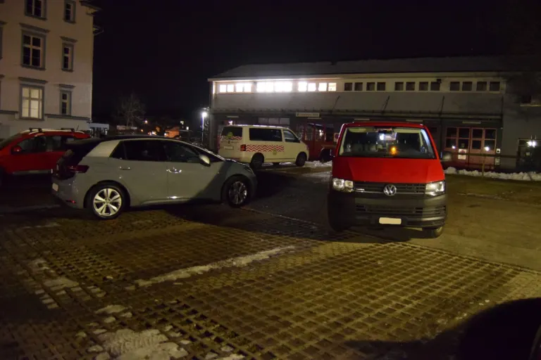 Stein AR - Kollision zwischen Knabe und Lieferwagen