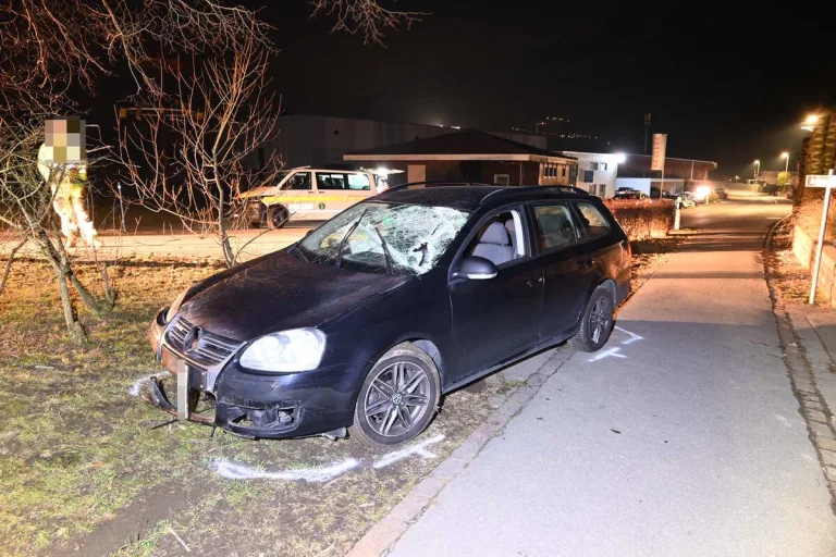 Berschis SG – Fahrunfähig Unfall verursacht 