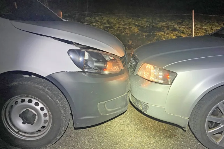 Pfyn TG - Auf die Gegenfahrbahn geraten