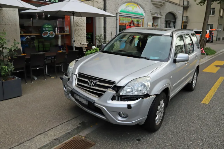 St.Gallen – Kollision beim Einbiegen auf Rorschacher Strasse