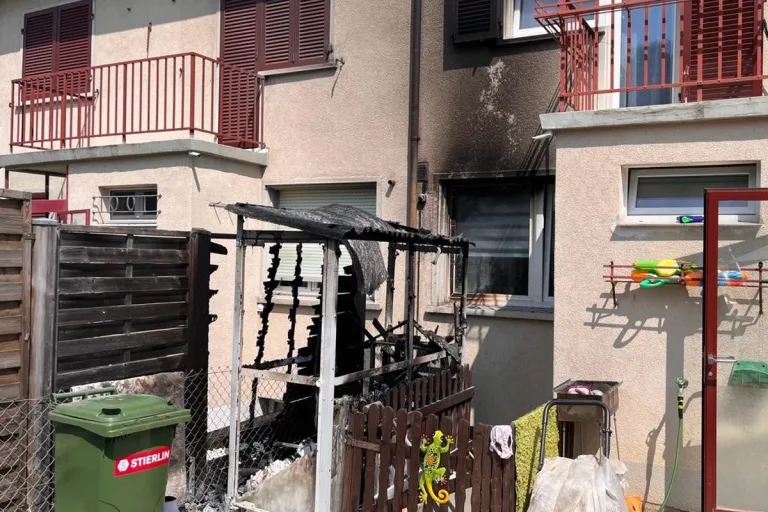 Brand heute in Neuhausen am Rheinfall - Ursache noch unklar