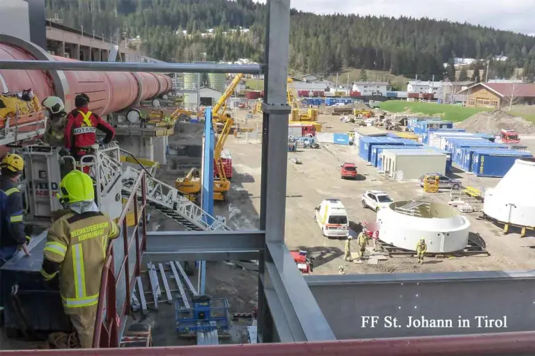 Hochfilzen - Schwerer Arbeitsunfall