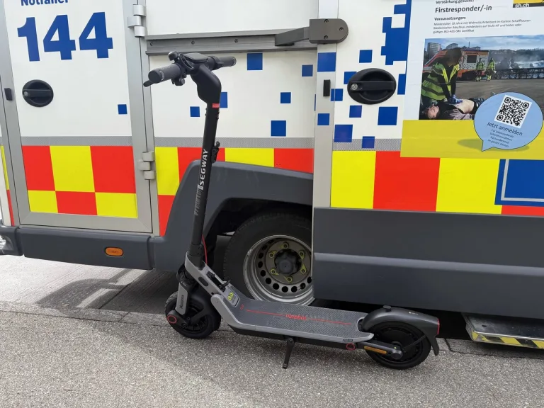 Stadt Schaffhausen – 58-Jähriger verunfallt mit E-Scooter
