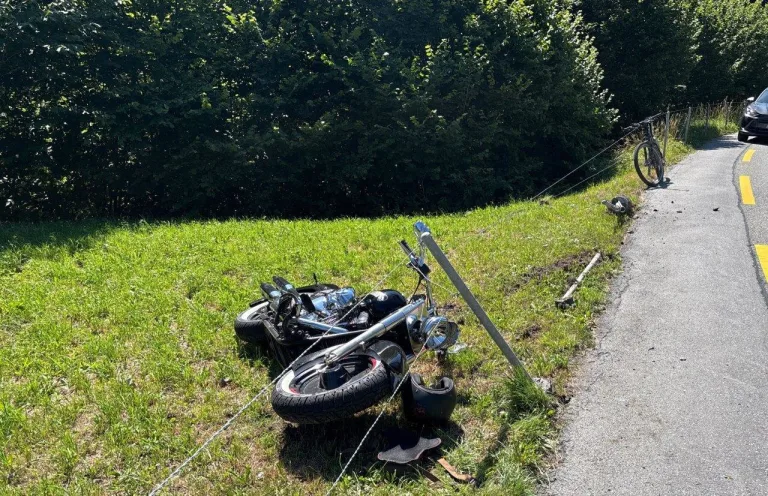 Engi GL – Motorradunfall endet mit Rega-Einsatz