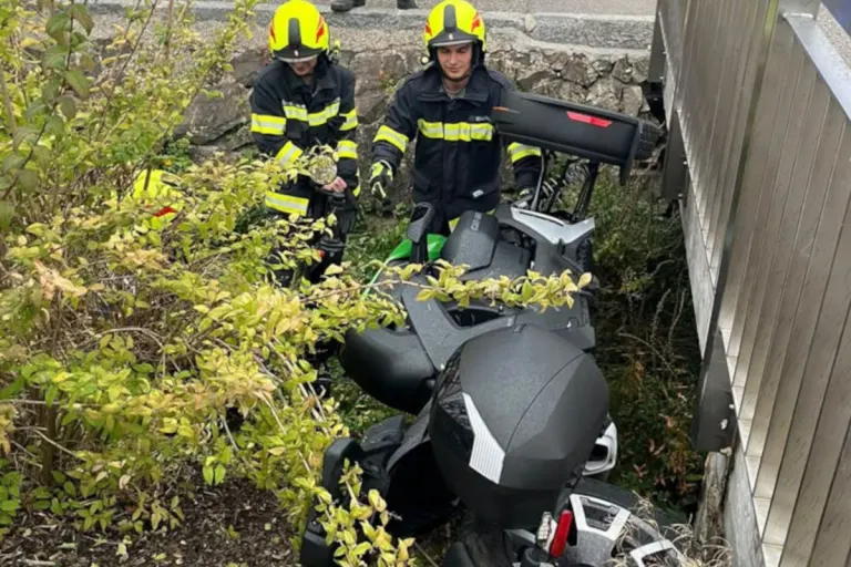 Unfall mit Kleinkraftrad in St. Lorenz – Lenker mit 2,28 Promille