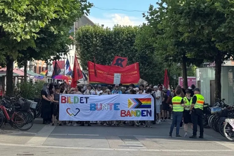 Friedlicher Christopher Street Day in Winterthur