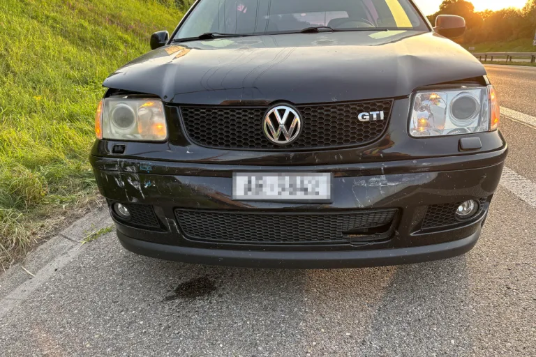 A1 Sirnach TG – Alkoholisierter Lenker verursacht Unfall