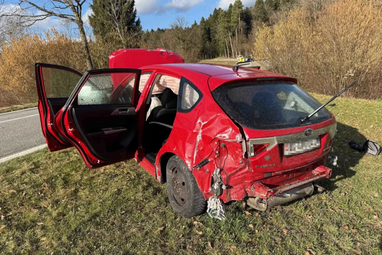 Murgenthal AG – Fahrzeug nach Unfall in Brand geraten