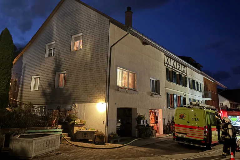 Einsatz der Feuerwehr in Buchberg SH – Aber kein Brand